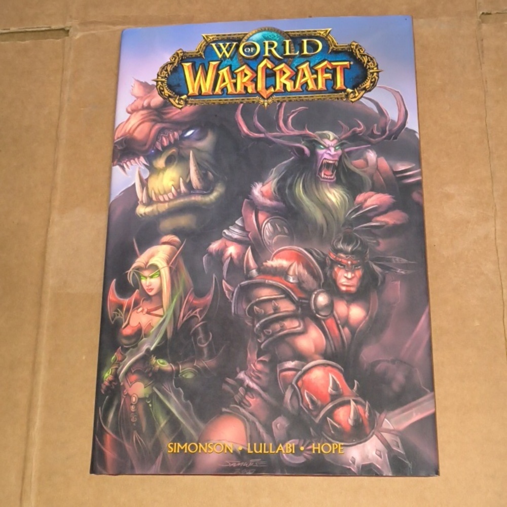 World of Warcraft:Book One-(Warcraft: Blizzard Legends)-Walter Simonson HCDJ